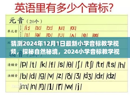 探秘自然秘境，最新小学音标教学视频的心灵之旅开启于2024年12月1日