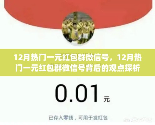 12月热门一元红包群微信号解析，观点背后的深度探析