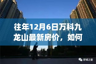 往年12月6日万科九龙山最新房价，如何查询往年12月6日万科九龙山最新房价，详细步骤指南