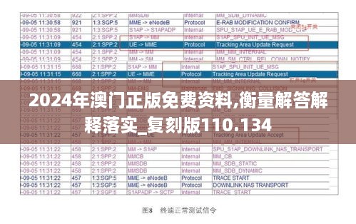 2024年澳门正版免费资料,衡量解答解释落实_复刻版110.134