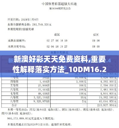 新澳好彩天天免费资料,重要性解释落实方法_10DM16.286