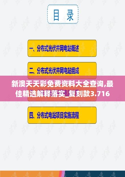 新澳天天彩免费资料大全查询,最佳精选解释落实_复刻款3.716