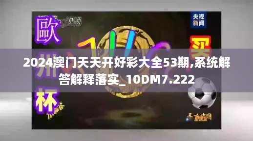 2024澳门天天开好彩大全53期,系统解答解释落实_10DM7.222