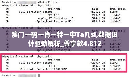 澳门一码一肖一特一中Ta几si,数据设计驱动解析_尊享款4.812