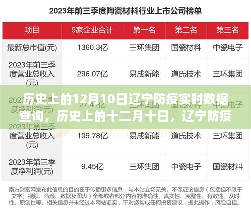 历史上的十二月十日，辽宁防疫数据背后的故事与启示，实时数据查询揭示防疫启示录