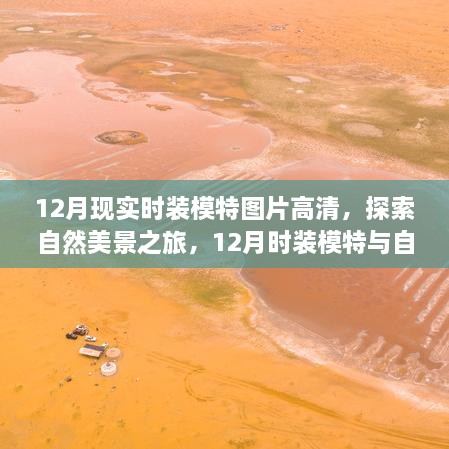 12月时装模特与自然共舞，高清图片展现宁静自然美景