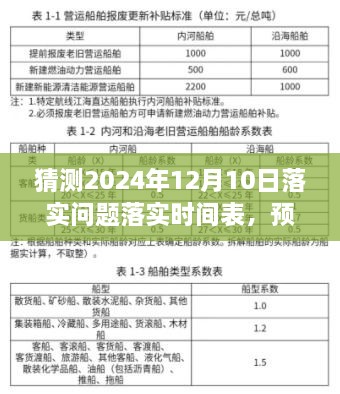 聚焦未来，解读当下——2024年12月10日落实问题时间表全面解析与深度探讨产品介绍