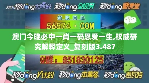 澳门今晚必中一肖一码恩爱一生,权威研究解释定义_复刻版3.487