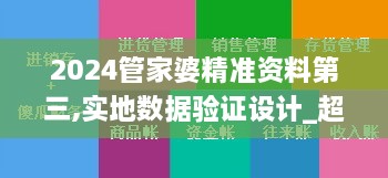 2024管家婆精准资料第三,实地数据验证设计_超级版8.927