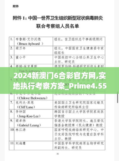 2024新澳门6合彩官方网,实地执行考察方案_Prime4.552