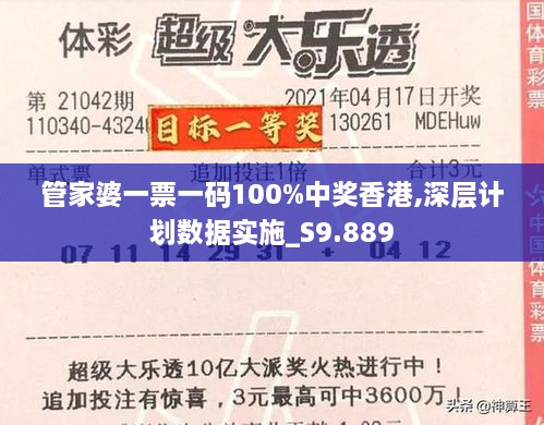 管家婆一票一码100%中奖香港,深层计划数据实施_S9.889