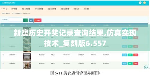 新澳历史开奖记录查询结果,仿真实现技术_复刻版6.557