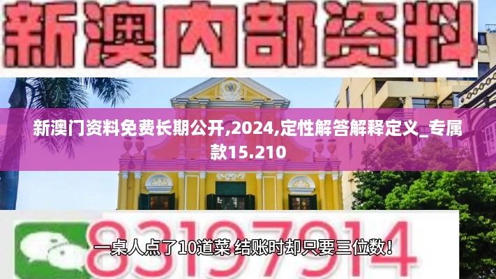 新澳门资料免费长期公开,2024,定性解答解释定义_专属款15.210