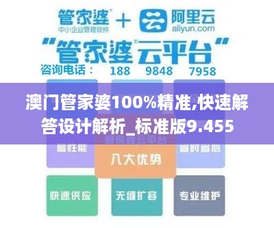 澳门管家婆100%精准,快速解答设计解析_标准版9.455