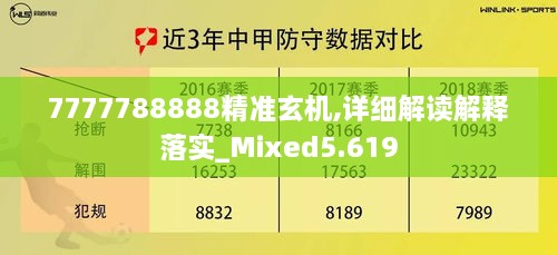 7777788888精准玄机,详细解读解释落实_Mixed5.619