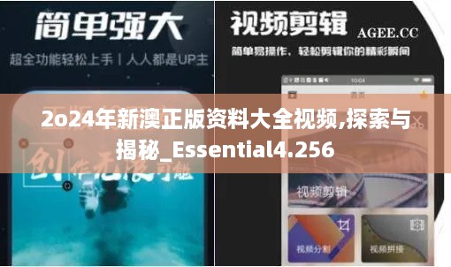 2o24年新澳正版资料大全视频,探索与揭秘_Essential4.256