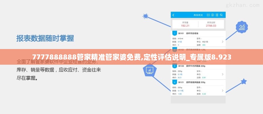7777888888管家精准管家婆免费,定性评估说明_专属版8.923