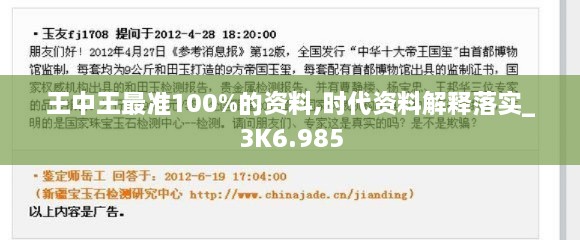 王中王最准100%的资料,时代资料解释落实_3K6.985