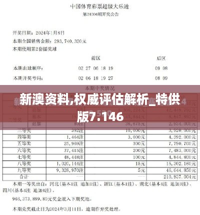 新澳资料,权威评估解析_特供版7.146