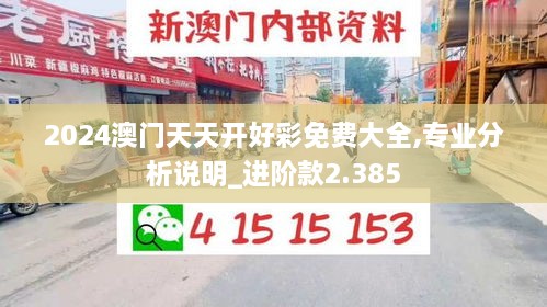 2024澳门天天开好彩免费大全,专业分析说明_进阶款2.385