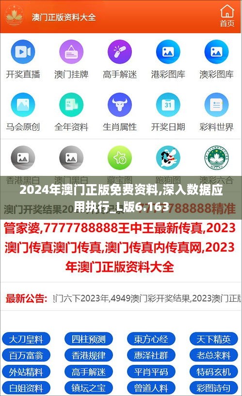 2024年澳门正版免费资料,深入数据应用执行_L版6.163