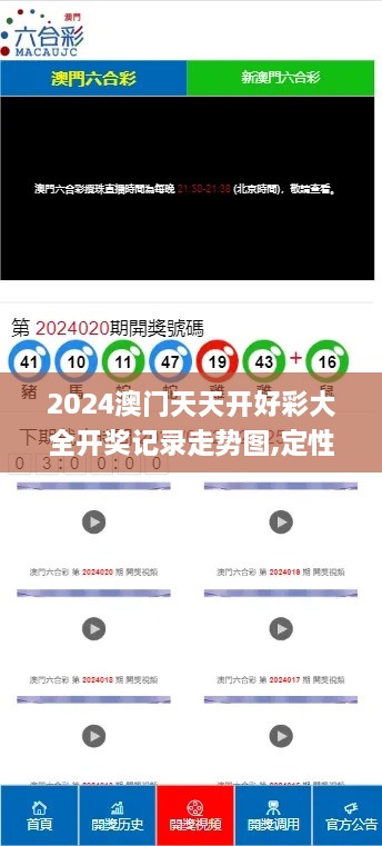 2024澳门天天开好彩大全开奖记录走势图,定性解析说明_免费版18.591