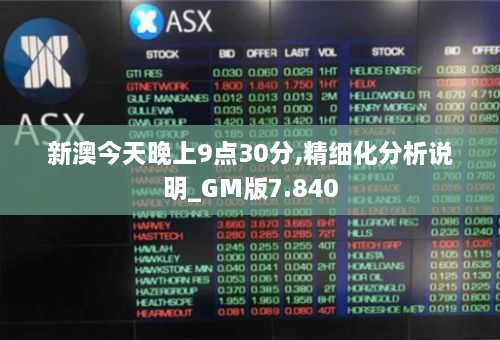 新澳今天晚上9点30分,精细化分析说明_GM版7.840