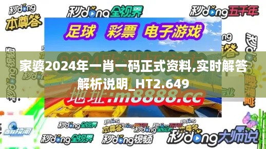 家婆2024年一肖一码正式资料,实时解答解析说明_HT2.649