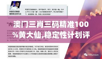 澳门三肖三码精准100%黄大仙,稳定性计划评估_WearOS7.187