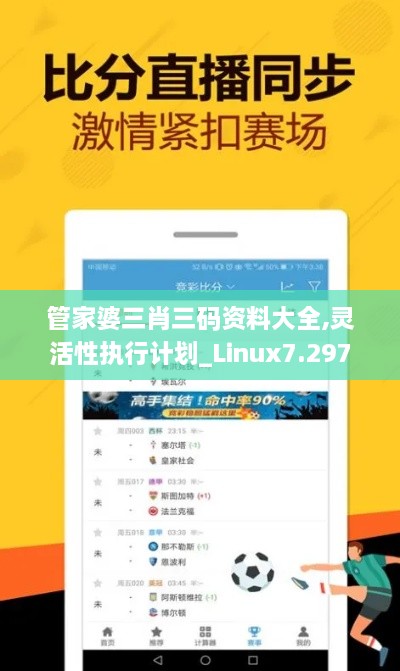 管家婆三肖三码资料大全,灵活性执行计划_Linux7.297