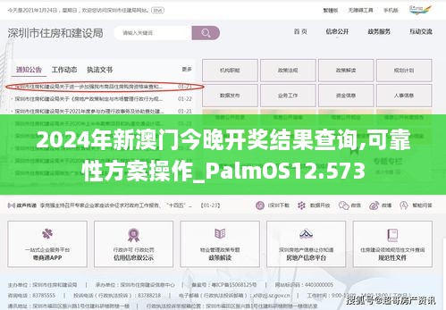 2024年新澳门今晚开奖结果查询,可靠性方案操作_PalmOS12.573