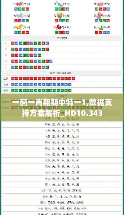 一码一肖期期中特一1,数据支持方案解析_HD10.343