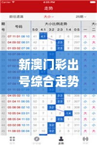 新澳门彩出号综合走势,可靠解答解释定义_限量版9.679