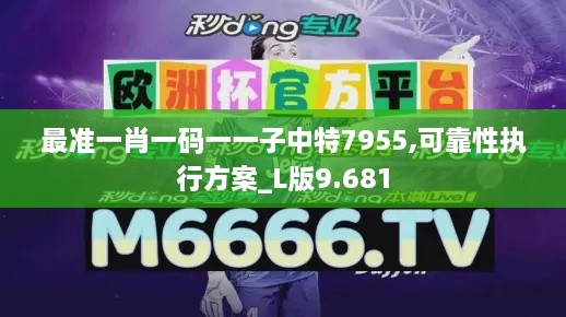 最准一肖一码一一子中特7955,可靠性执行方案_L版9.681