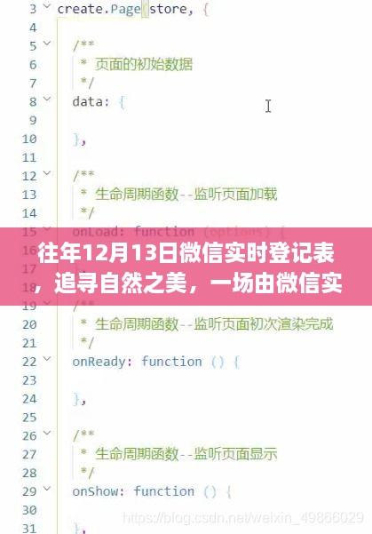微信实时登记表，追寻自然之美的宁静之旅