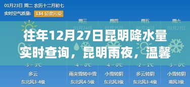 昆明雨夜故事，温馨相伴与实时降水量查询的浪漫时光