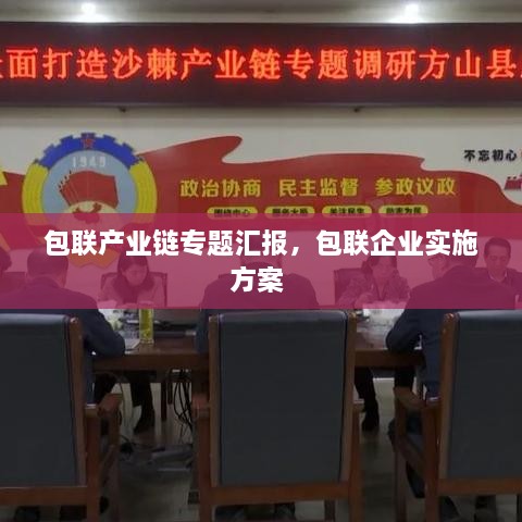 包联产业链专题汇报，包联企业实施方案 