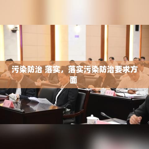 污染防治 落实，落实污染防治要求方面 