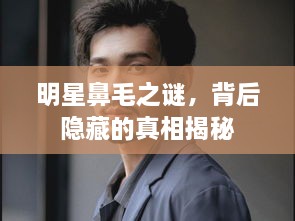 明星鼻毛之谜，背后隐藏的真相揭秘