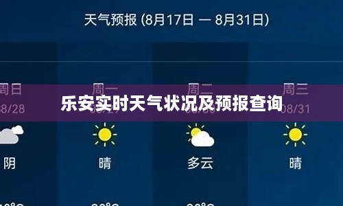 乐安实时天气状况及预报查询