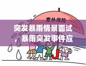 突发暴雨情景面试，暴雨突发事件应急预案 