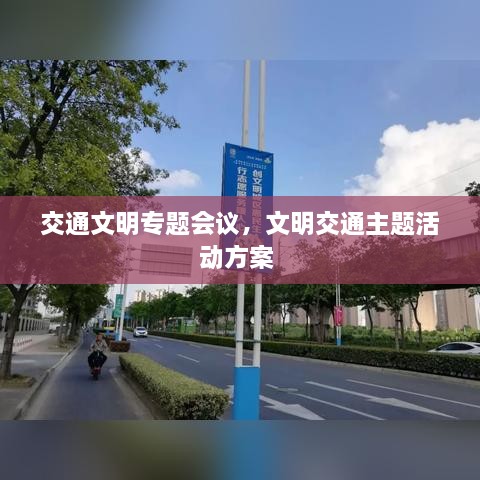 交通文明专题会议，文明交通主题活动方案 