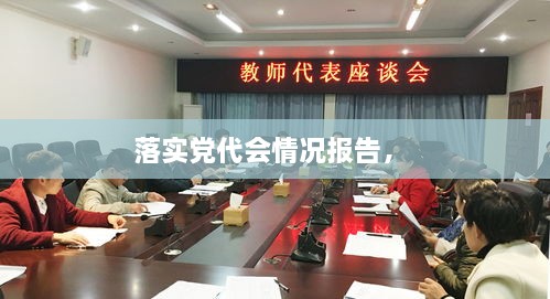 落实党代会情况报告， 