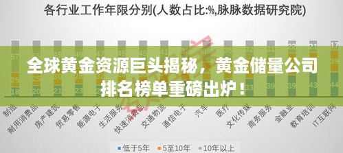 全球黄金资源巨头揭秘，黄金储量公司排名榜单重磅出炉！