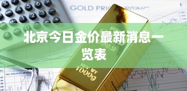 北京今日金价最新消息一览表