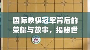 国际象棋冠军背后的荣耀与故事，揭秘世界排名第一的传奇之路