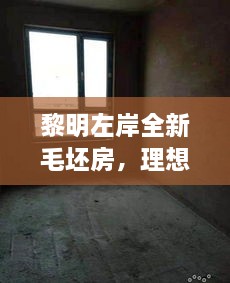 黎明左岸全新毛坯房，理想三室二卫二厅居住空间