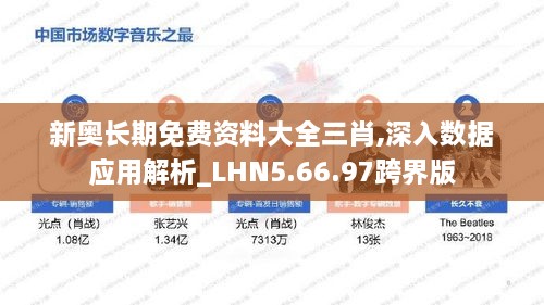 新奥长期免费资料大全三肖,深入数据应用解析_LHN5.66.97跨界版