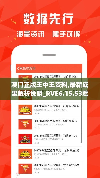 澳门正版王中王资料,最新成果解析说明_RVE6.15.53赋能版