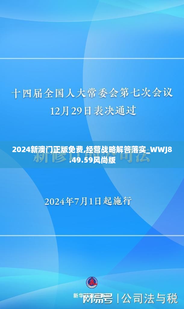 2024新澳门正版免费,经营战略解答落实_WWJ8.49.59风尚版